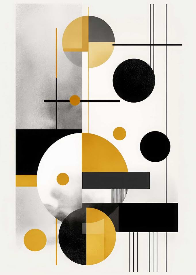Bauhaus Gold Decor
