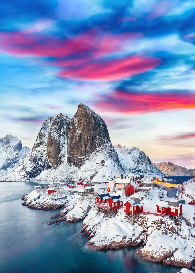 Colorful sky aesthetic