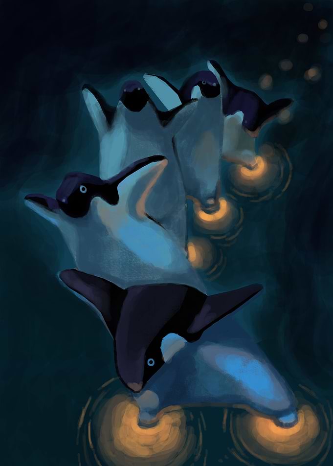 cool penguin