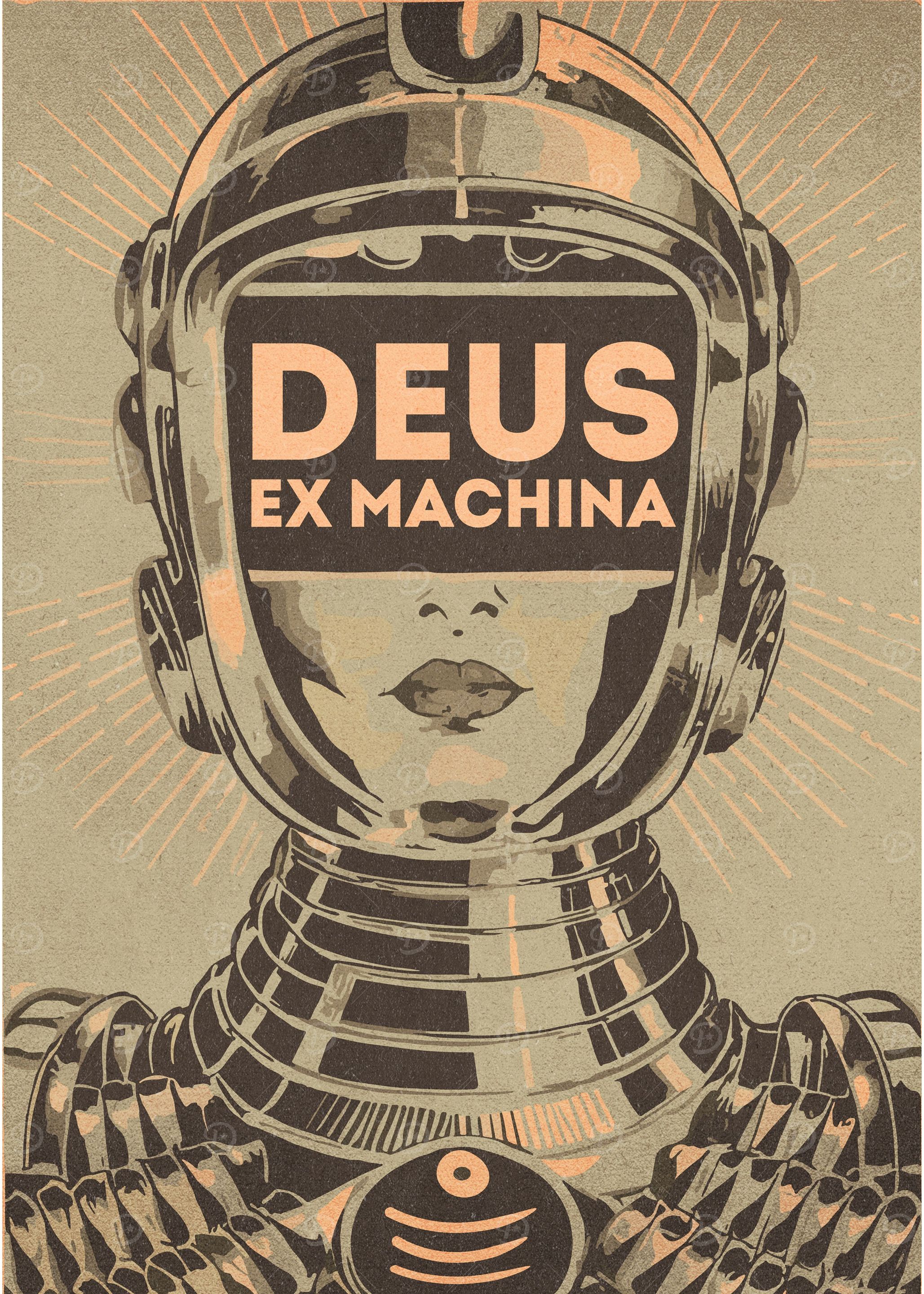 Deus ex machina Posters Online - Shop Unique Metal Prints
