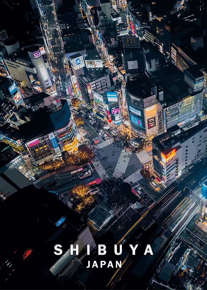 Shibuya Night