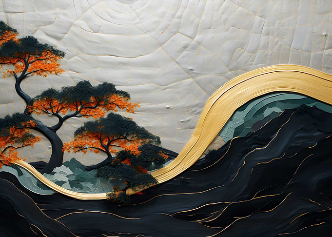 Abstract Unique Landscapes
