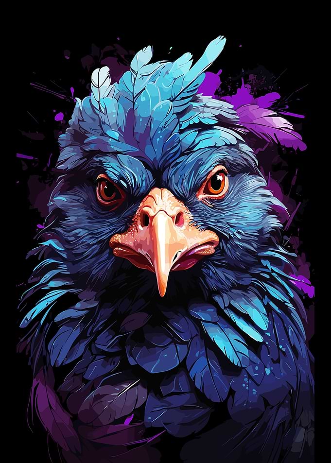 Chicken Animal Colorful