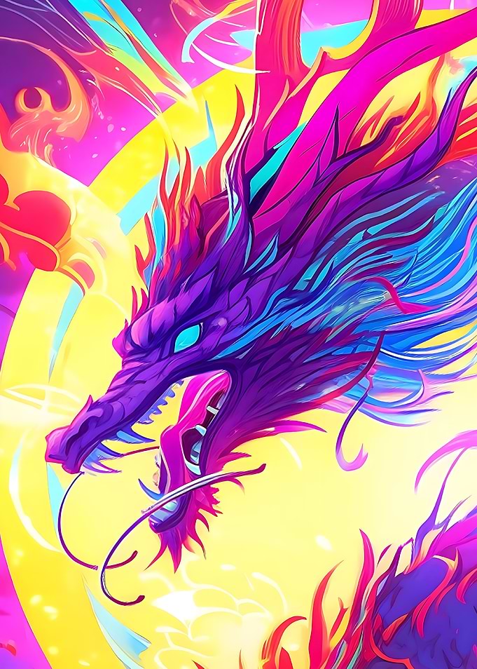 beautiful Chinese dragon
