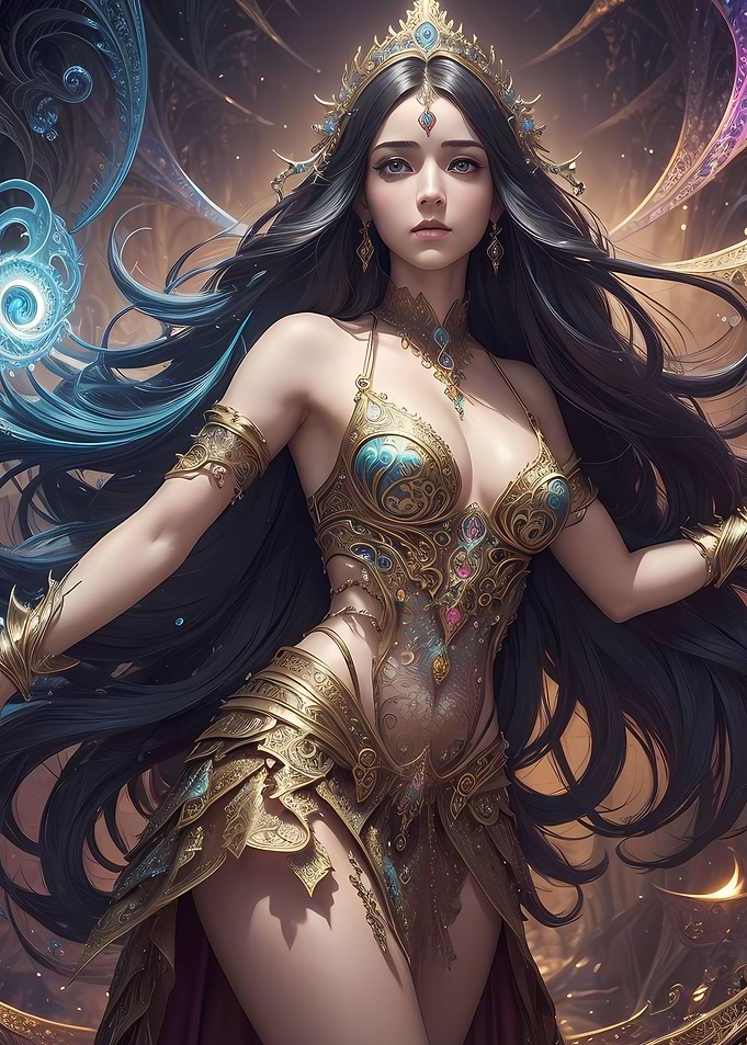 Fractal queen