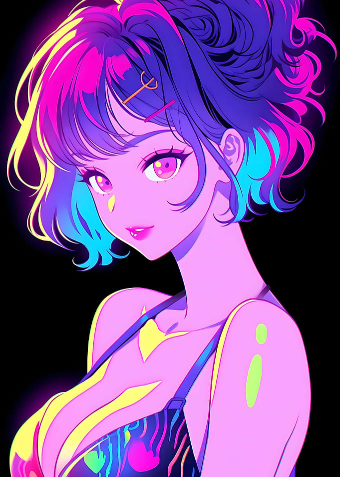 beautiful woman anime