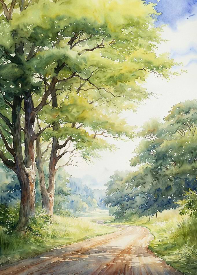 Rustic Road Morn