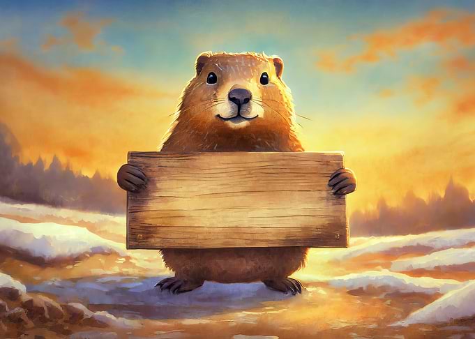 Groundhog day concept