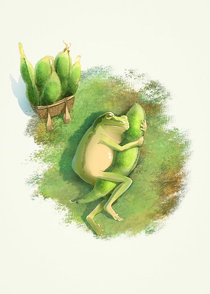 Lazy frog