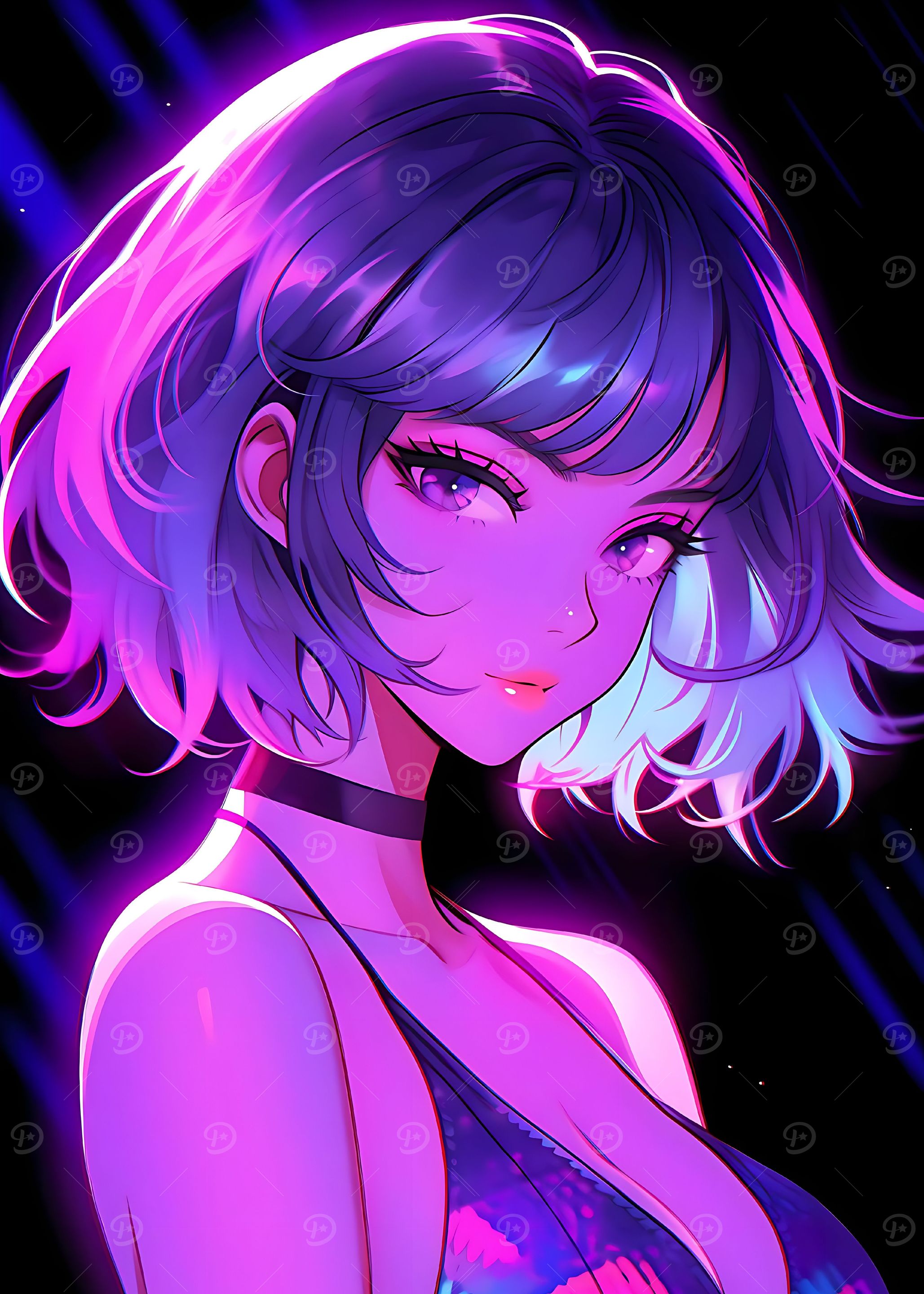 beautiful woman anime
