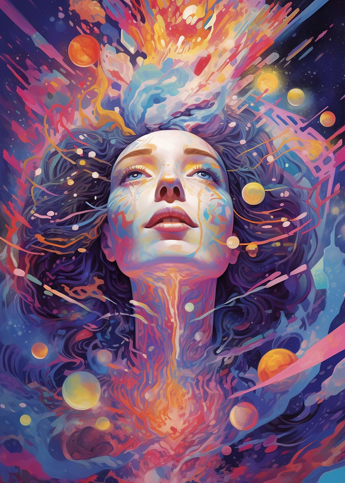 Psychedelic Girl Universe