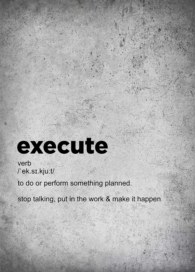 execute definition