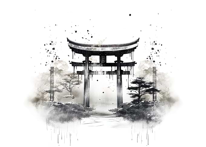 japanese torii gate