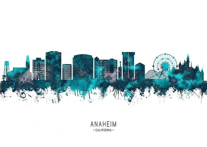 Anaheim Skyline