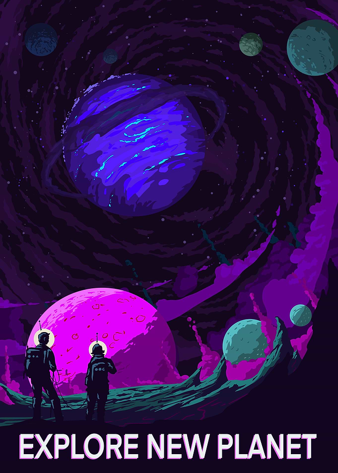 Explore new planet
