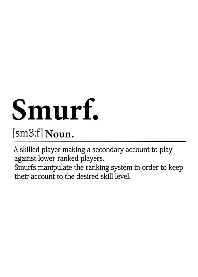 Smurf Noun