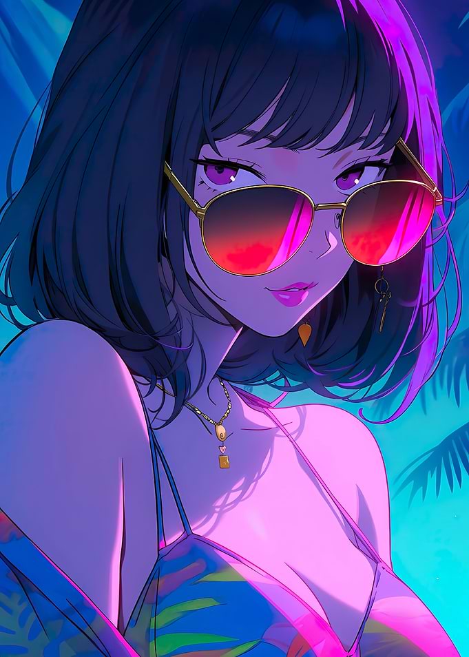 beautiful woman anime