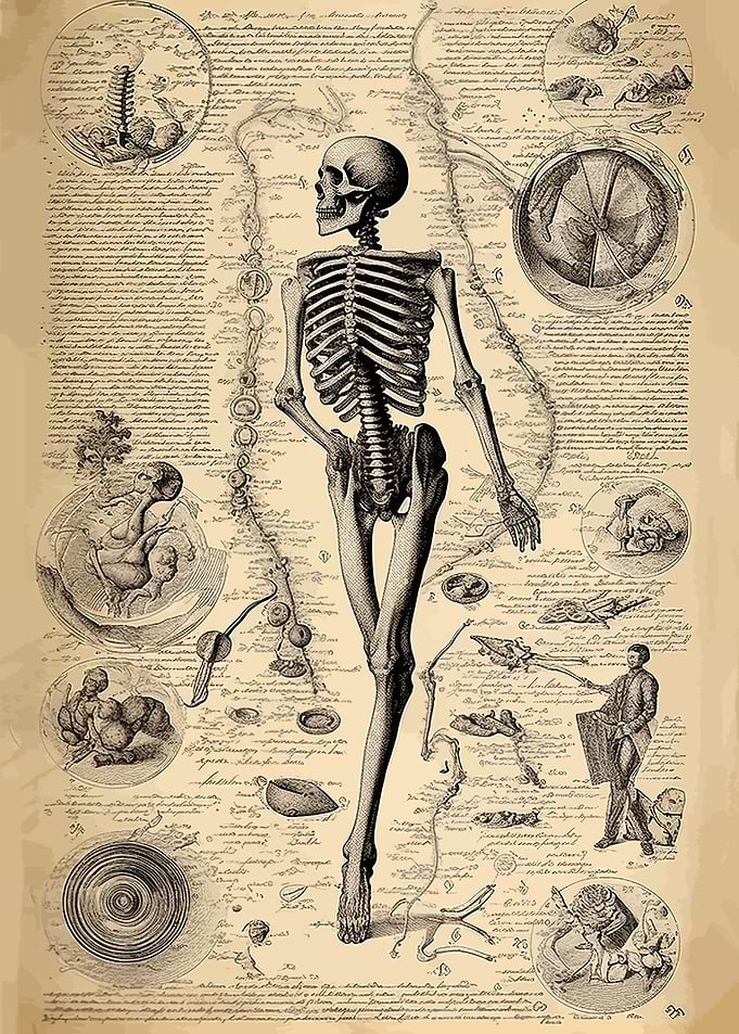 Human Body Bones Medicine