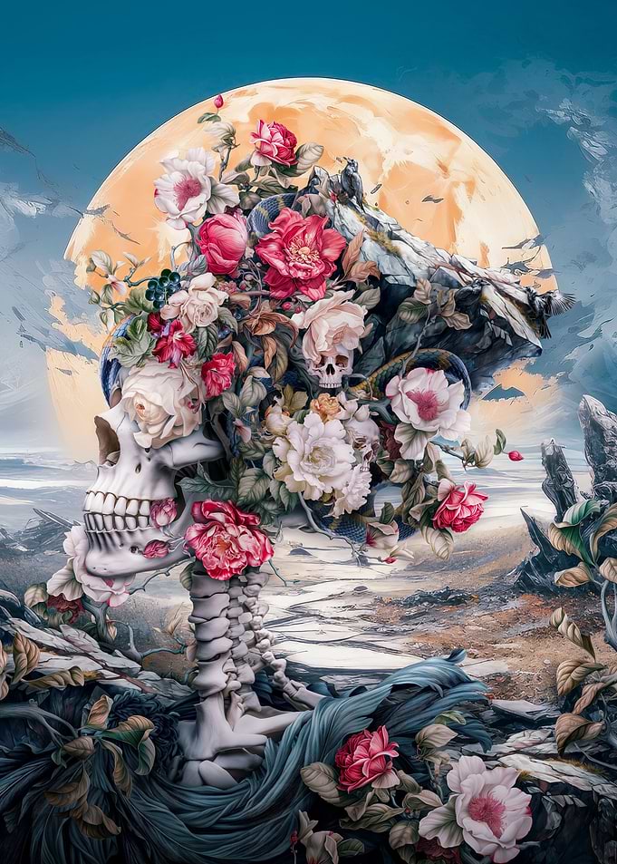Floral Harmony in Life