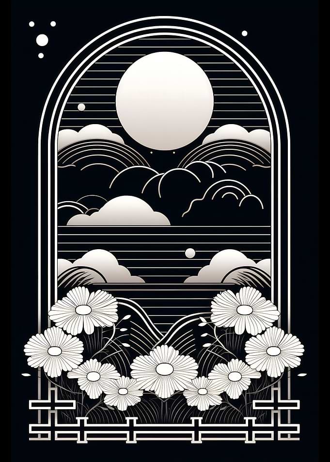 Japan art landscape