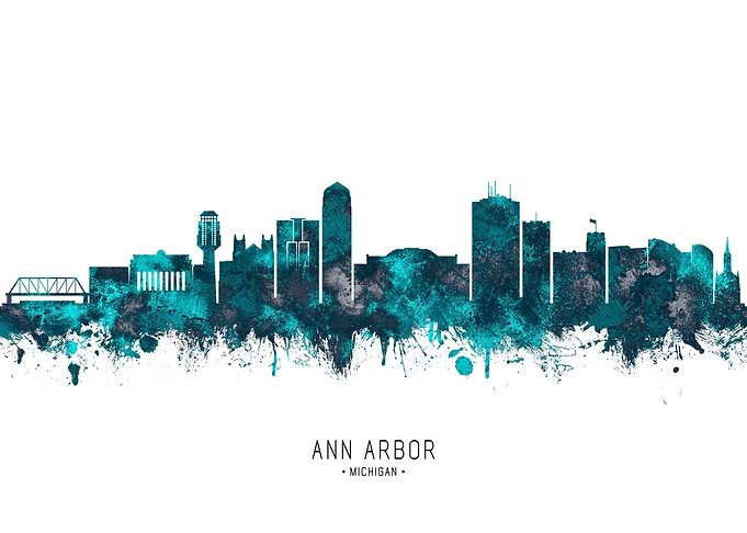 Ann Arbor Skyline