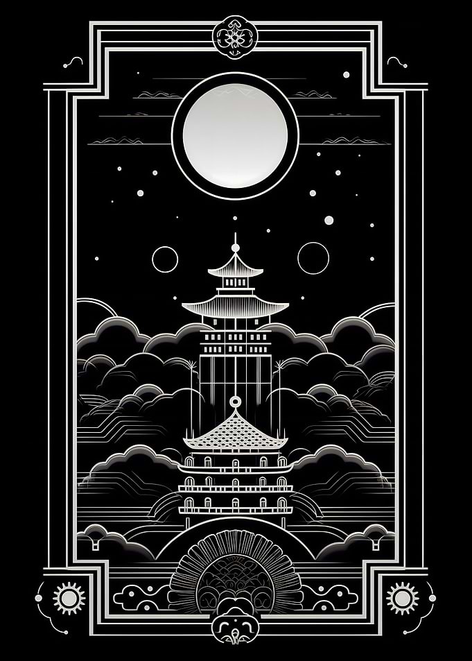 Japan art landscape