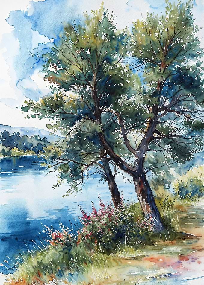 Serene River Bend