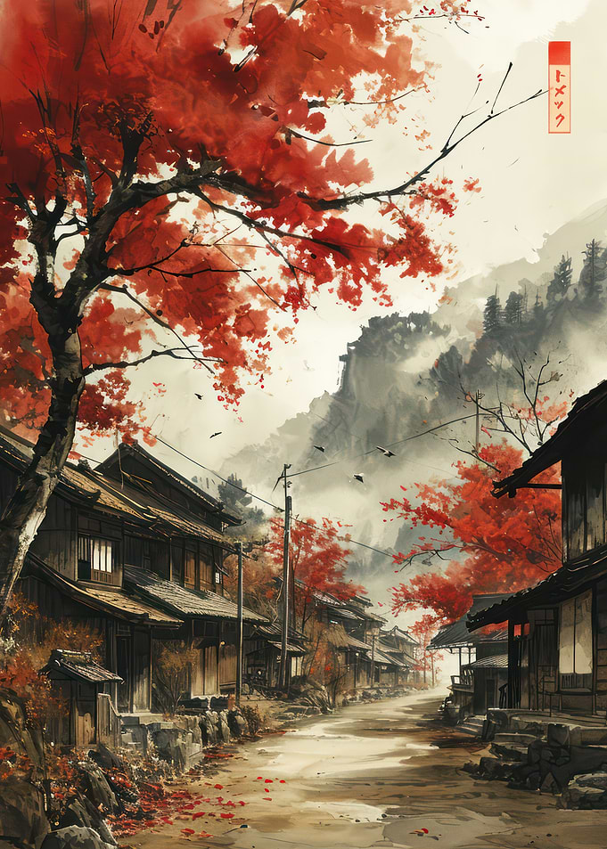Japanese village