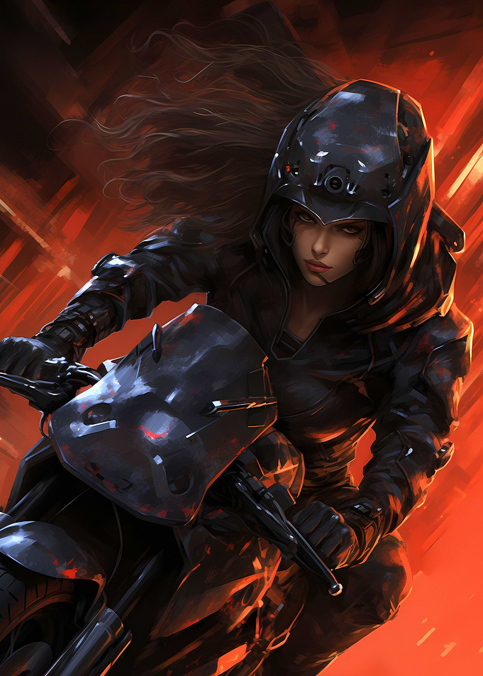 angry anime girl