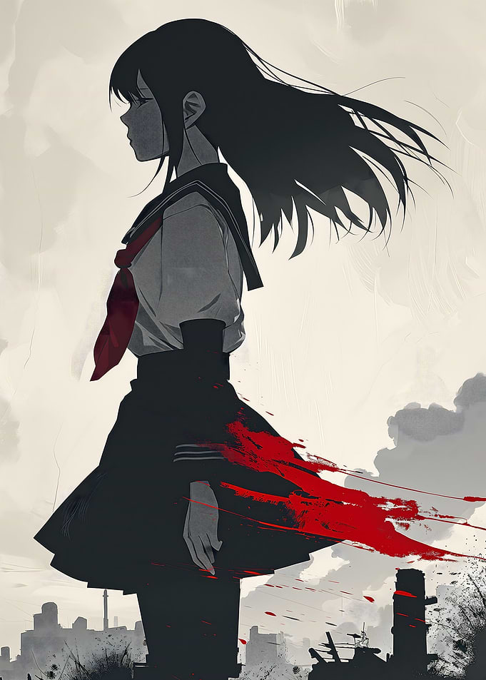 Anime Girl Illustration
