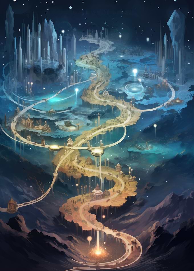 Galactic highway