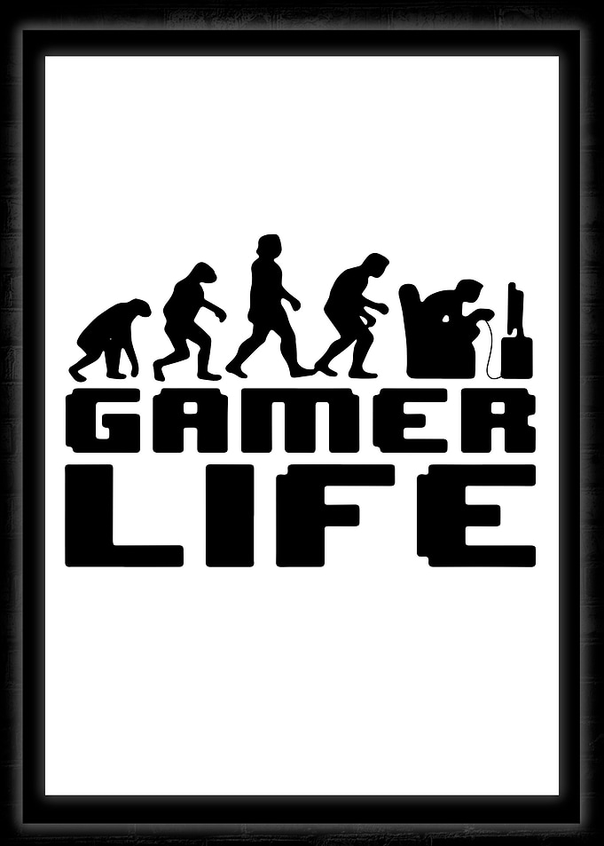 Gamer Life Gaming Poster