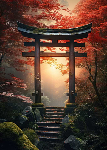 Japanese Torii Gate