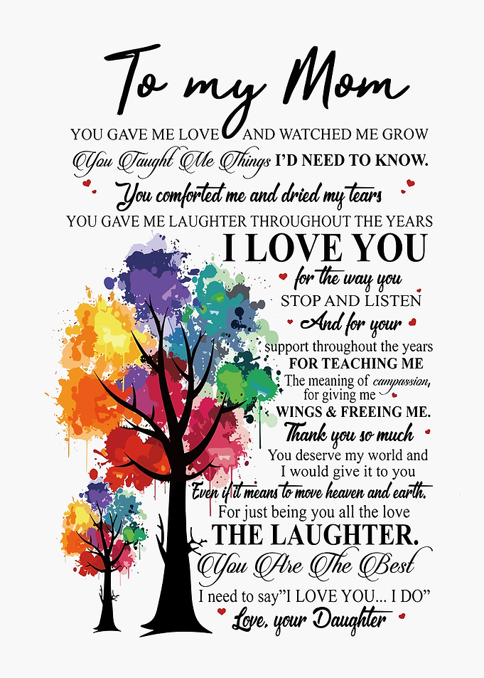 To my mom