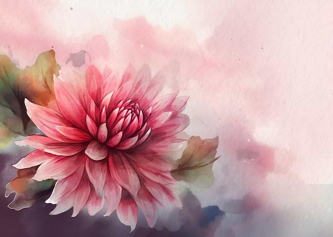 Floral Watercolor Painting