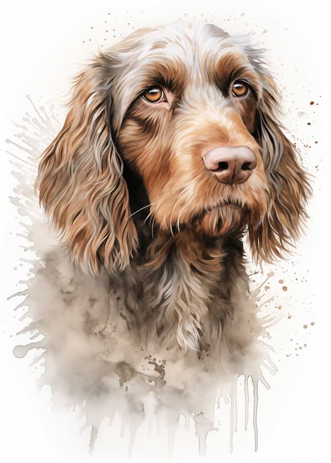Spinone Italiano portrait