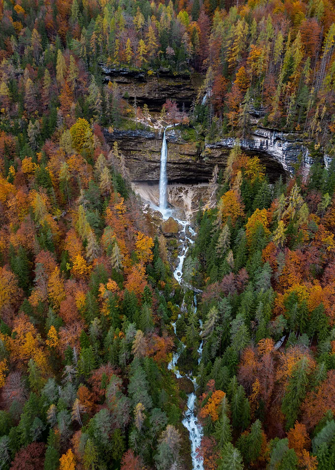Autumn Waterfall