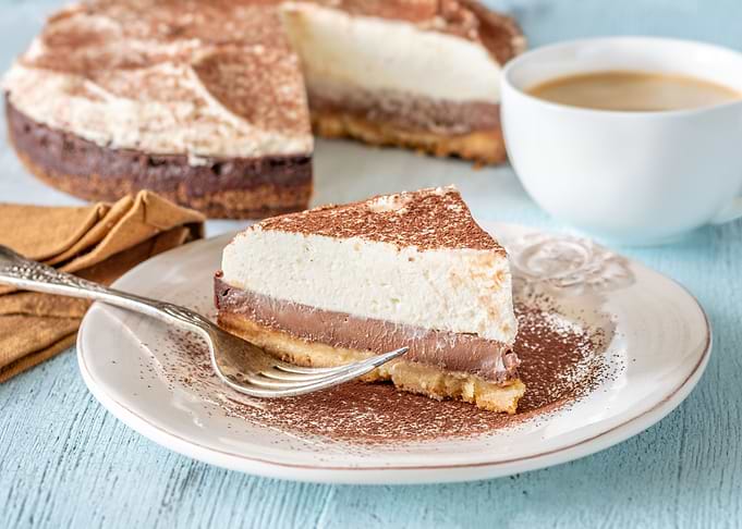 Bittersweet chocolate tart