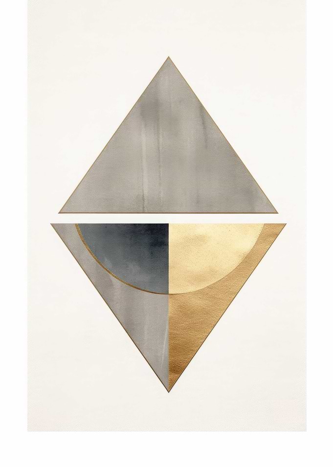 Abstract Gold Decor