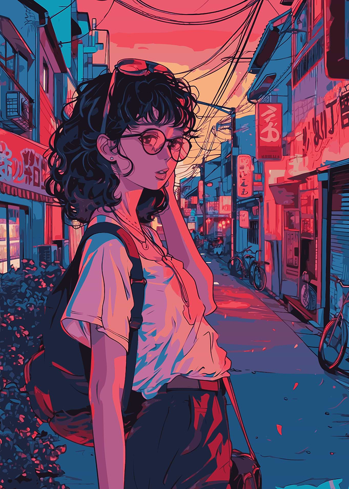 Nostalgic 90s Anime Vibes