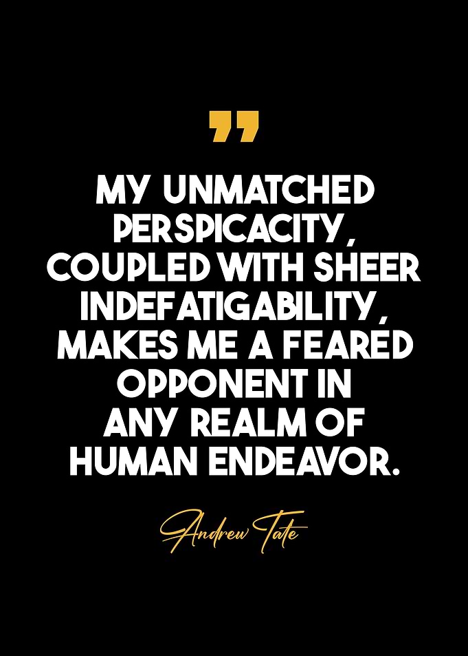 Andrew Tate quotes