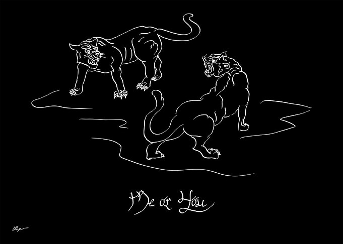 Linework Panther
