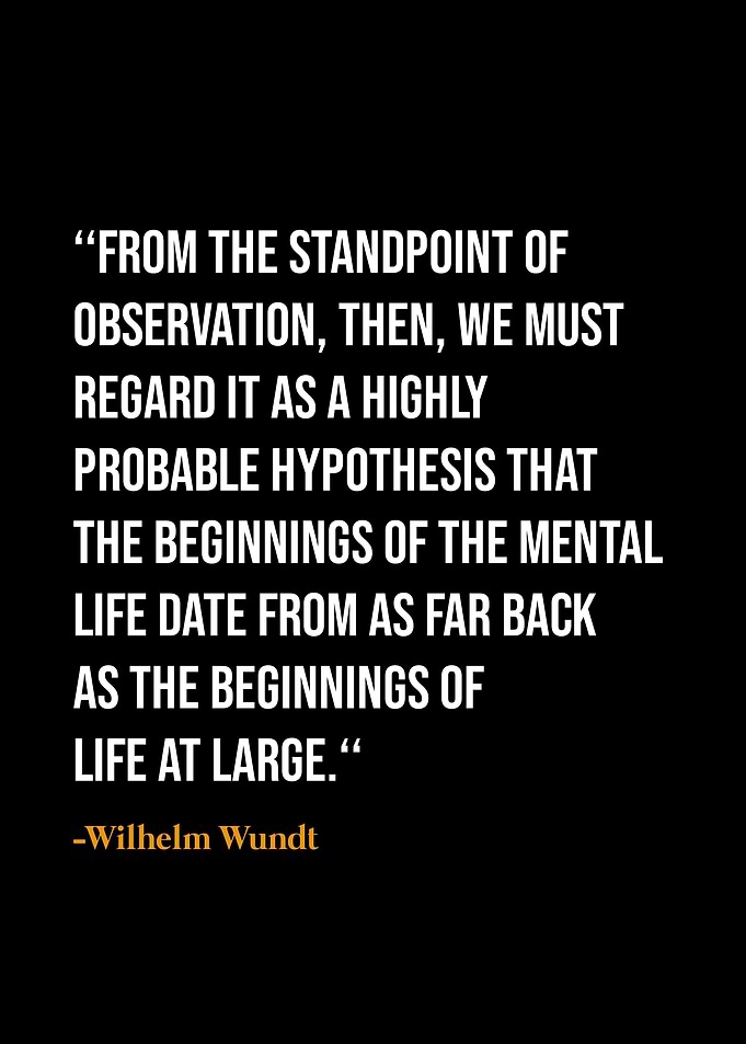 Wilhelm Wundt quotes