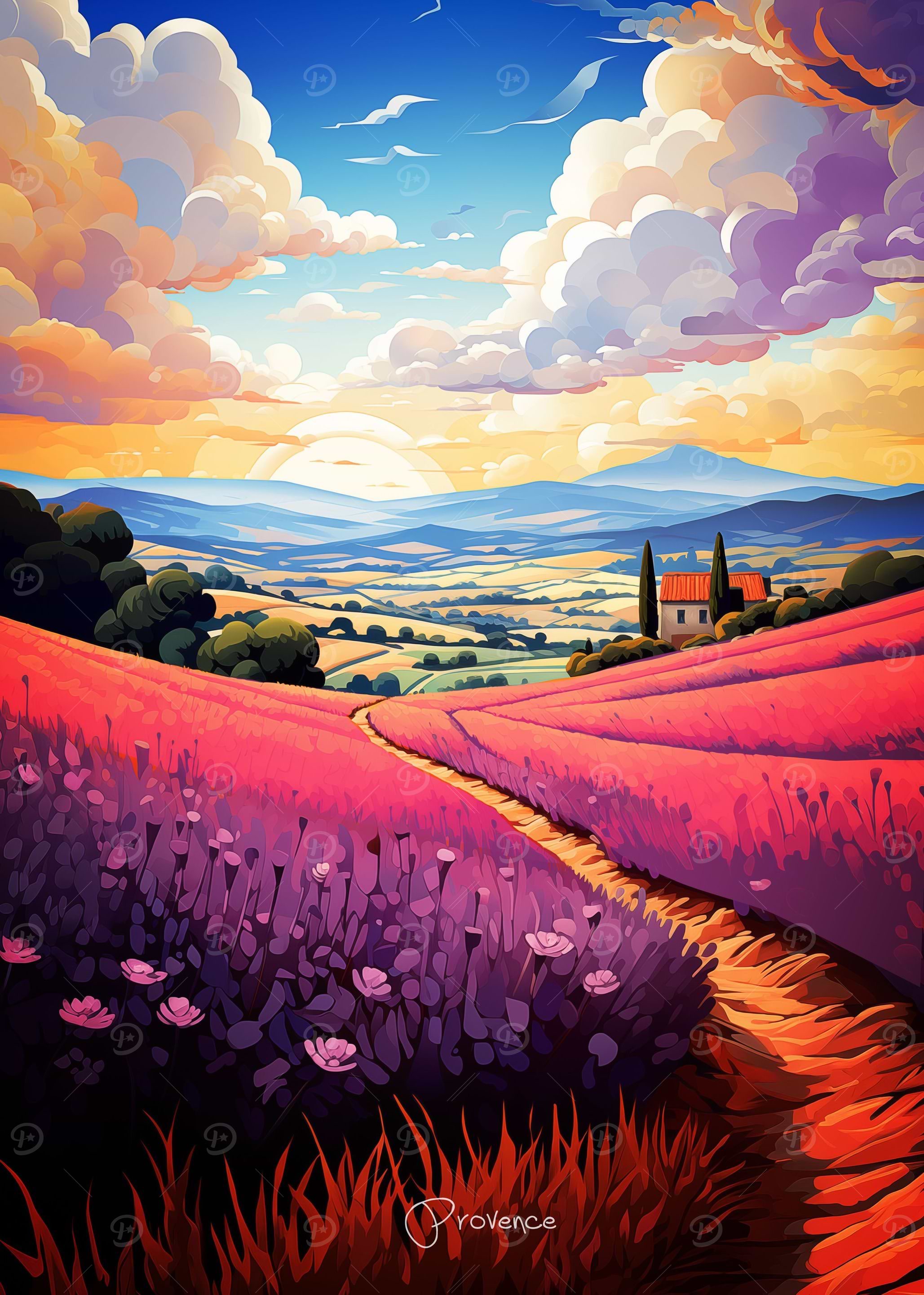 Lavender Field Provence