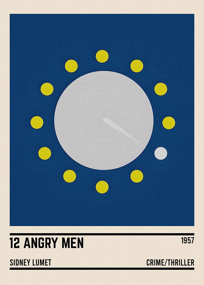 12 Angry Men Minimalist