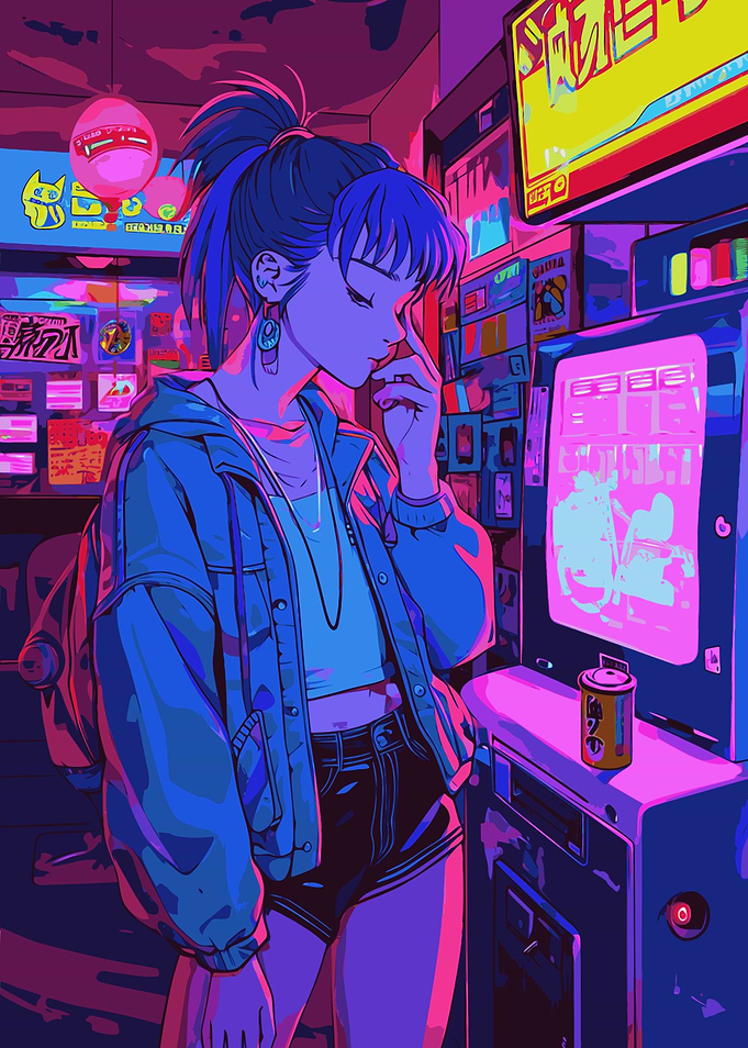 Nostalgic 90s Anime