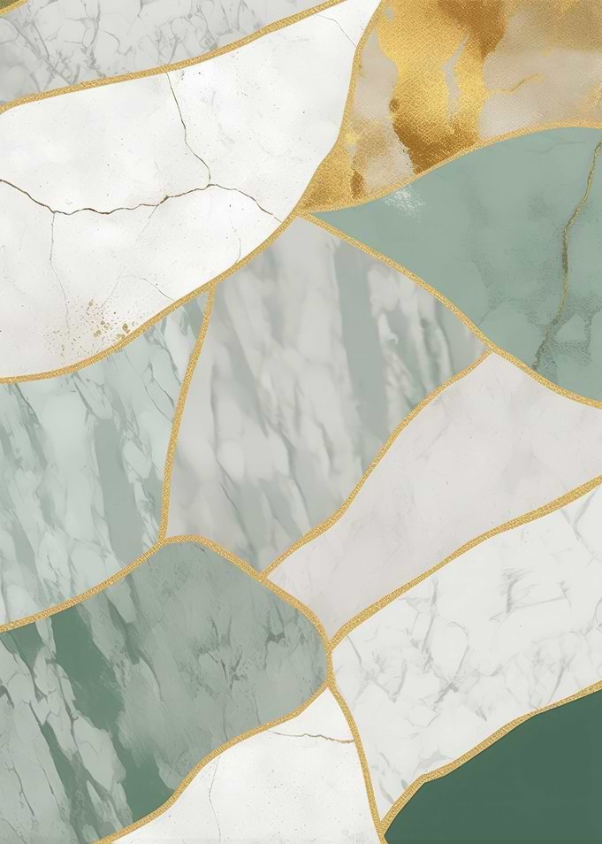 Abstract Gold Decor