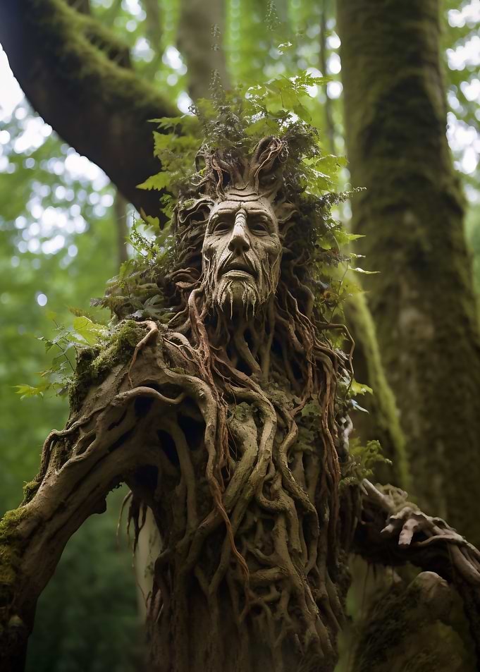 Ancient tree spirit
