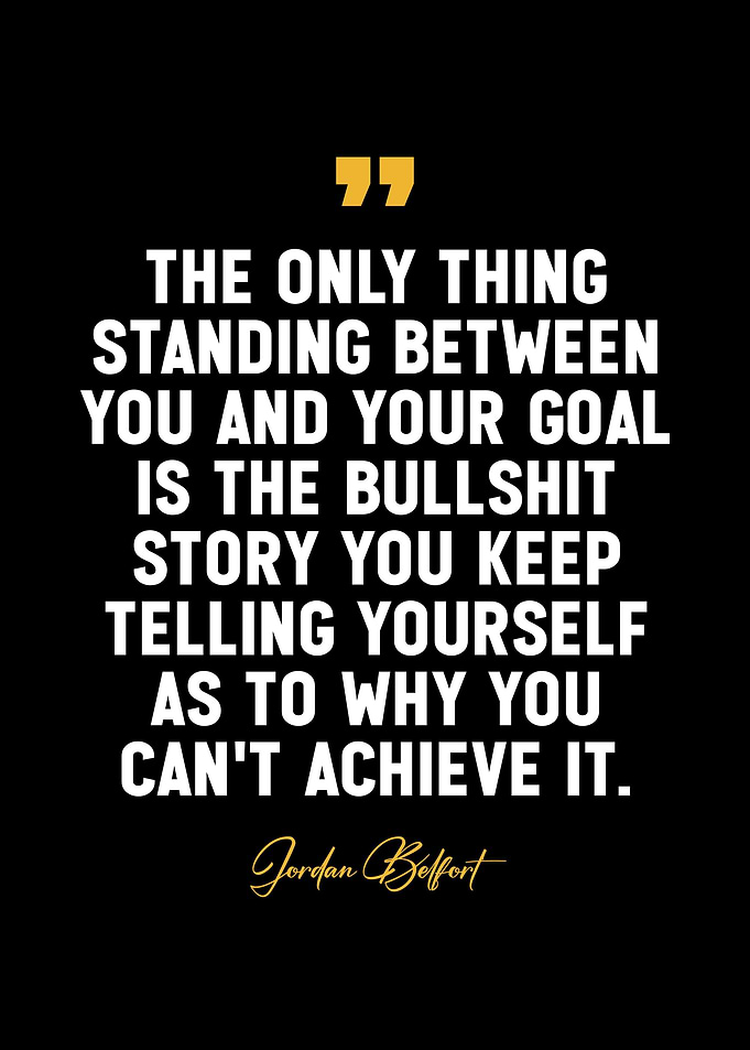 Jordan Belfort quotes