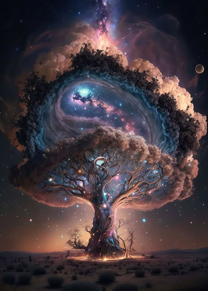 cosmic tree of life